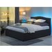 Beliani Cama com estrado Poliéster MONTPELLIER 187x213 Multicor