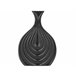 Beliani Jarro decorativo THAPSUS Preto