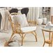 Beliani Conjunto lounge Rattan/vime SIBARI Bege