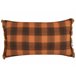 Beliani Almofada decorativa BARJA 70x40 Laranja