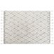 Beliani Pelos curtos AGADIR 140x200 Branco/ Bege
