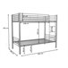 Beliche Duplo Metal 90cm 98x201 Branco