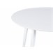 Beliani Conjunto de refeição ROXBY Branco