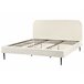 Beliani Cama Bombazine FLAYAT 193x215 Branco