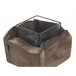 Beliani Candelabro PLATEROS Castanho