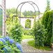 Arco de Metal para Exterior Metal Outsunny Preto