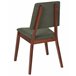 Beliani Silla de comedor MERRILL Verde Escuro