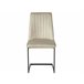 Beliani Silla de comedor LAVONIA Azul Marino