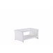 Beliani Conjunto lounge Ratan sintético MARINO Branco