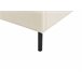 Beliani Cama com estrado Veludo ARETTE 184x206 Bege