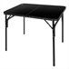 Aktive Mesa de acampamento dobrável preto antiderrapante c/sistema de nivelamento Preto