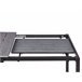 Beliani Mesa extensível TOFANE 198x90 Cinza