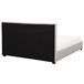 Beliani Cama con cajones Poliéster LA ROCHELLE 193x213 Castanho