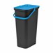 Recipientes para reciclagem Azul