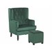 Beliani Poltrona SANDSET Verde Escuro