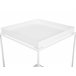 Beliani Mesa de apoio SAXON 40x40 Branco