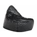 Beliani Pufe DROP Preto