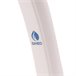 Sined SOLE BIANCA Chuveiro curvo de polietileno HD aquecido por energia solar com lavagem dos pés, Branco Branco