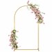 Arco Metálico para Decoração Metal Outsunny Arco Metálico para Decoração Metal Outsunny Dourado