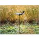 Beliani Fuente de bano para pájaros MAGPIE Castanho