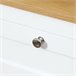 Aparador de Cozinha MDF e Vidro Temperado HOMCOM, casa - cozinha 120 Branco