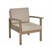 Beliani Conjunto lounge Madeira de acácia com certificado FSC® MANILA Castanho