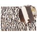Beliani Patchwork AKYELE 140x200 Branco/ Bege