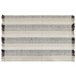 Beliani Pelos curtos EMIRLER 160x230 Branco/ Bege