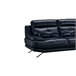 Chaise longue de pele HAWAI Azul Marino