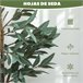 Planta Artificial Seda HOMCOM, casa - decoração Verde