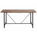 Beliani Mesa de centro SAVANNAH 80x160 Castanho