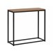 Beliani Consola DELANO 80 Preto