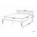 Beliani Cama com estrado Metal CUSSET Preto