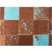 Beliani Pelos curtos ALIAGA 140x200 Turquesa
