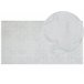 Beliani Shaggy (pelos longos) GHARO 80x150 Cinza Claro