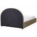 Beliani Cama com armazenamento Bouclé VAUCLUSE 154x214 Bege