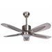 Beliani Lâmpada de teto com ventilador COYOTE Cinza