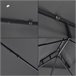 Tenda de receção Lanciano aço poliéster 400x300 Cinza Escuro