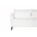 Beliani Sofá de 3 lugares Bouclé HOBRO Branco