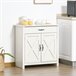 Aparador MDF, Melamina de Madeira HOMCOM Branco