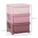 Organizador de Brinquedos Infantil PP HOMCOM 37 Azul