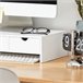 Suporte para ecrã de monitor BBF03-W SoBuy Branco