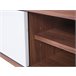 Beliani Mesa de TV BUFFALO 117 Castanho