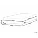 Beliani Cama com estrado Poliéster ROANNE 189x211 Bege