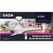 Ventoinha de teto GLADES com pás LED motor DC Branco