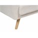 Beliani Sofá de 3 lugares Bouclé FLORLI Branco/ Bege