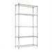 Estante Metálica com 5 Prateleiras Ajustáveis ​​Thinia Home Prata