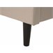 Beliani Cama com estrado Poliéster COLMAR 170x215 Areia