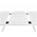 Beliani Conjunto de refeição VALCANETTO/COSOLETO Branco/ Bege