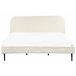 Beliani Cama Bombazine FLAYAT 193x215 Branco